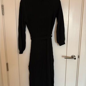 LBLC Black Long Sleeve Sweater Dress